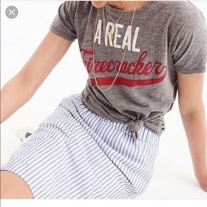 Jcrew “A Real Firecracker” Tee
